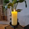 Simuflame SIMUFLAME  LED CANDLE -  DELUXE - WITH REMOTE CONTROL - 20 CM - IVORY