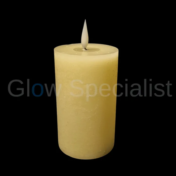 Simuflame SIMUFLAME LED CANDLE - DELUXE - WITH REMOTE CONTROL - 15 CM - IVORY