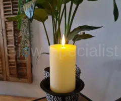 Simuflame SIMUFLAME LED KAARS  - DELUXE - MET AFSTANDSBEDIENING - 15 CM - IVOOR