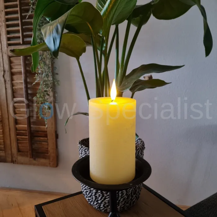 Simuflame SIMUFLAME LED KAARS  - DELUXE - MET AFSTANDSBEDIENING - 15 CM - IVOOR