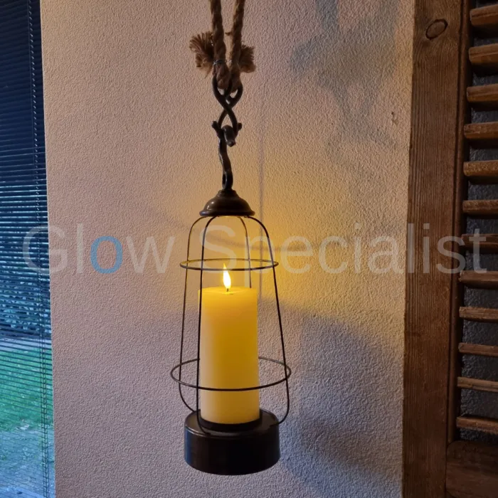 Simuflame SIMUFLAME LED KAARS  - DELUXE - MET AFSTANDSBEDIENING - 20 CM - IVOOR