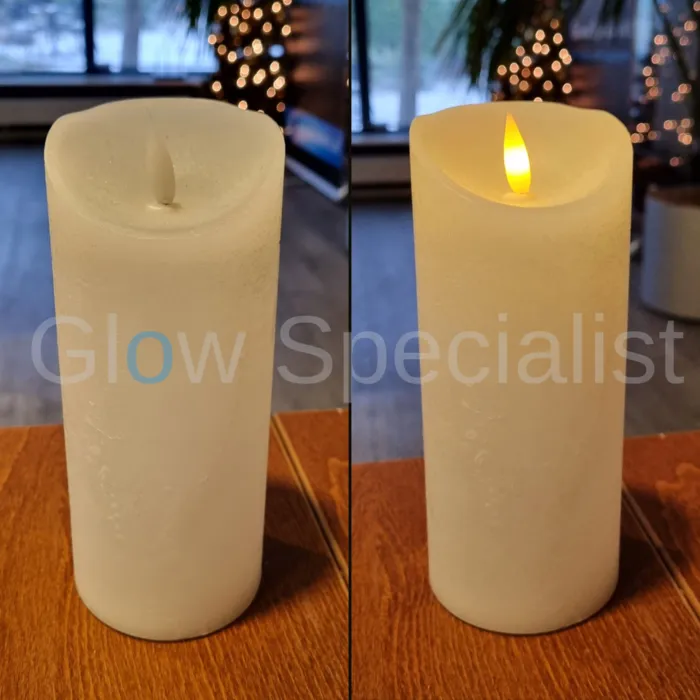 Simuflame SIMUFLAME LED KAARSEN  - SET VAN 3 - MET TIMER EN AFSTANDSBEDIENING - Ø 7,5CM