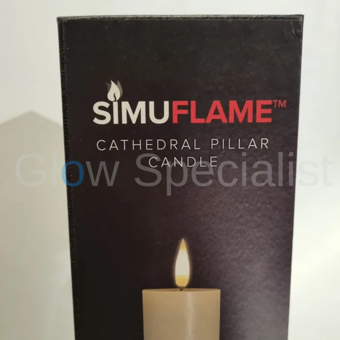 Simuflame SIMUFLAME LED STOMPKAARS  - 20 CM X Ø 5 CM - MET AFSTANDSBEDIENING EN TIMER - IN LUXE GESCHENKDOOS