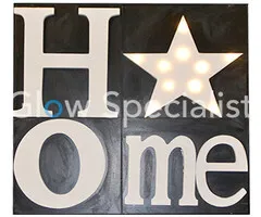 LED MUURDECORATIE - HOME