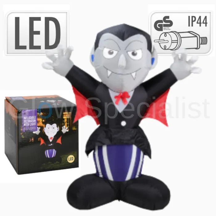 INFLATABLE HALLOWEEN DRACULA WITH LIGHT - 150 CM