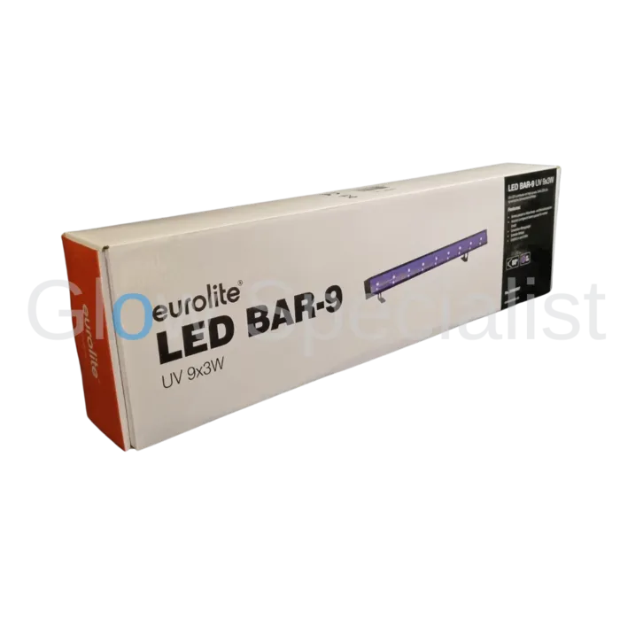 Eurolite EUROLITE UV LED BAR – 9×3W UV Blacklight Bar 80° Breedstraler