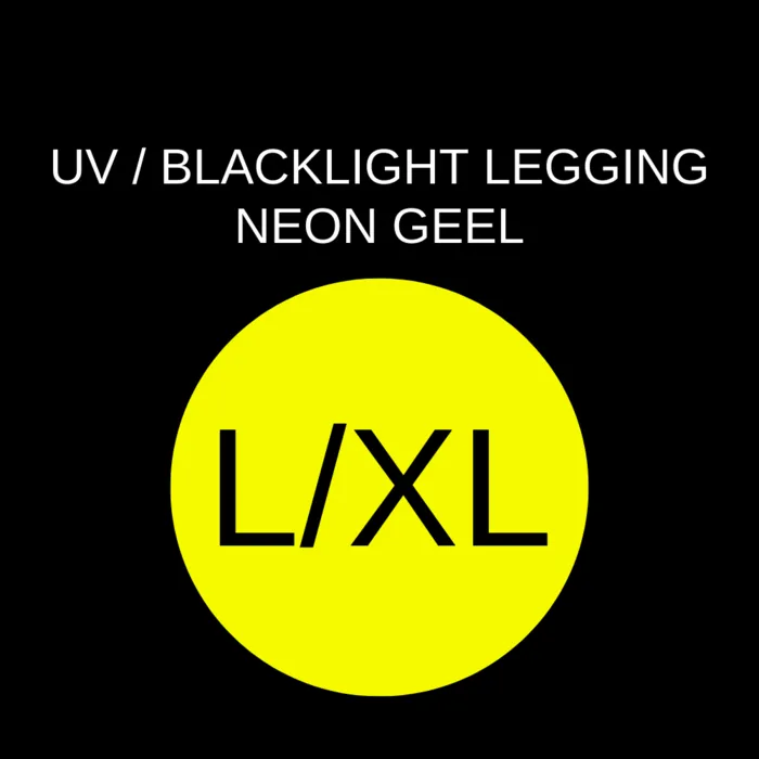 Apollo UV / BLACKLIGHT TIGHTS - NEON YELLOW - 200 DEN - SEAMLESS