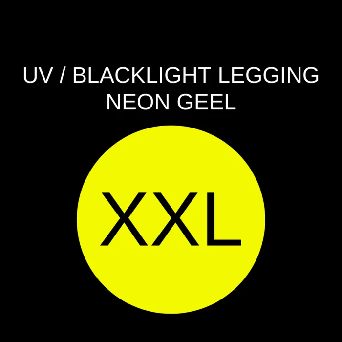 Apollo UV / BLACKLIGHT LEGGING - NEON GEEL -200 DEN - NAADLOOS