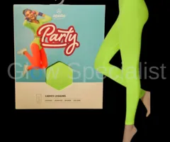 UV / BLACKLIGHT LEGGING - NEON GROEN - 200 DEN - NAADLOOS