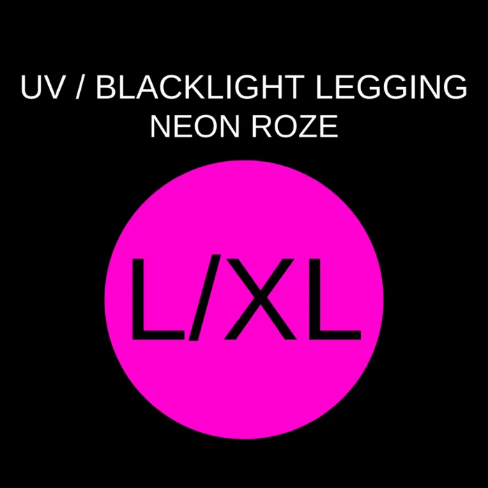 Apollo UV / BLACKLIGHT TIGHTS - NEON PINK