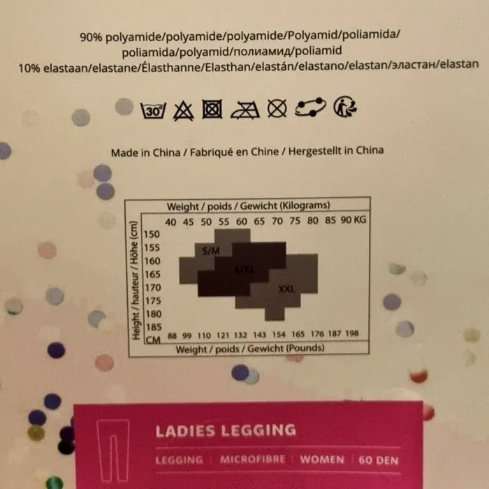 Apollo UV / BLACKLIGHT LEGGING - NEON GEEL - 60 DEN