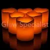 LED KAARS MET TIMER - 9 CM - 1 STUK