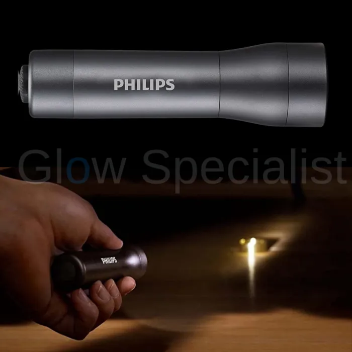 PHILIPS LED FLASHLIGHT - 120 LUMEN - IPX4 WATER RESISTANT