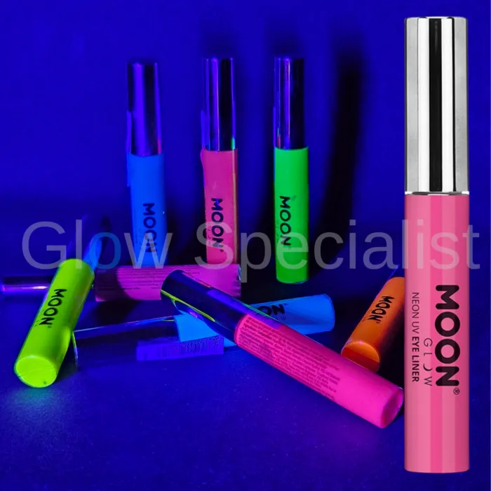 Moon EYELINER - UV / BLACKLIGHT - NEON ROZE