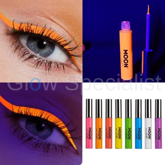 Moon EYELINER - UV / BLACKLIGHT - NEON ROOD