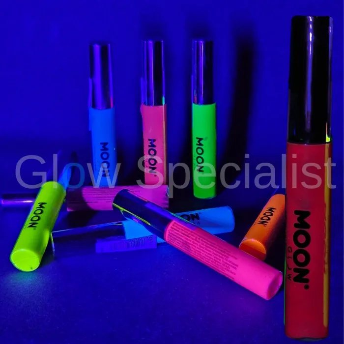 Moon EYELINER - UV / BLACKLIGHT - NEON ROOD