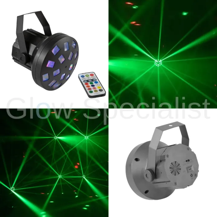 Eurolite Eurolite LED MINI Z‑20 USB Beam Effect – Compact Mini Derby with RGBW LEDs