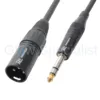 Pd Connex PD CONNEX - KABEL XLR MALE - FEMALE 3 M - ZWART