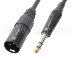 Pd Connex PD CONNEX - CABLE XLR MALE - FEMALE 3 M - BLACK