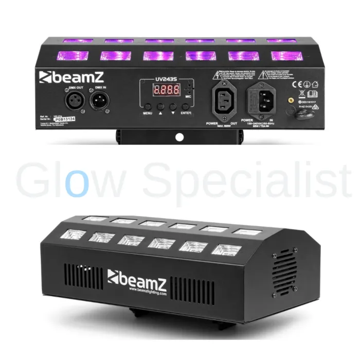 BeamZ BEAMZ BUV 463 LED UV STROBOSCOOP