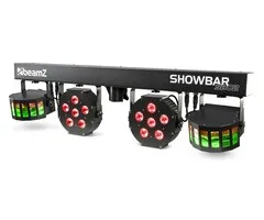 BeamZ BEAMZ SB02 SHOWBAR BATTERY  - 2X DERBY AND 2X PAR
