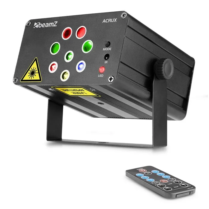 BeamZ ACRUX QUATRO RG LASER RGBW - WITH REMOTE CONTROL