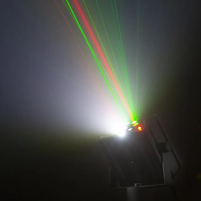 BeamZ ACRUX QUATRO RG LASER RGBW - MET AFSTANDSBEDIENING
