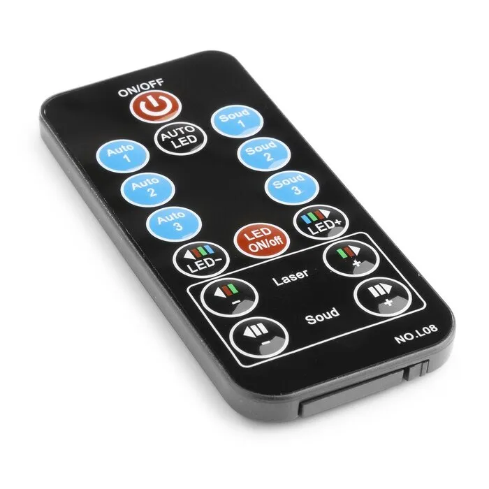 BeamZ ACRUX QUATRO RG LASER RGBW - WITH REMOTE CONTROL