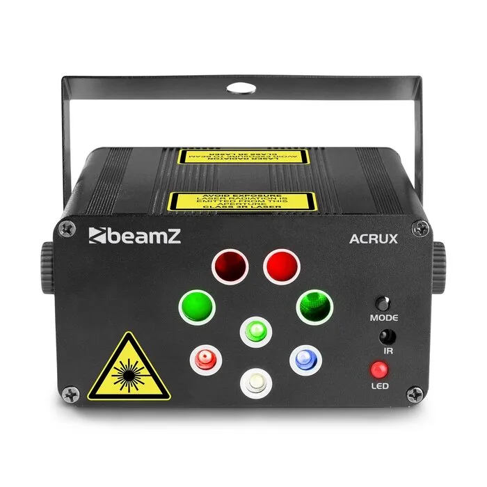 BeamZ ACRUX QUATRO RG LASER RGBW - WITH REMOTE CONTROL