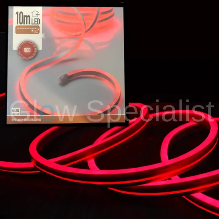 LED ROPE LIGHT - 600 LED - 10 METER - RED