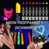 NEON FEESTPAKKET 1 (SCHMINK)