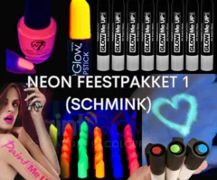 NEON FEESTPAKKET 1 (SCHMINK)