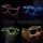 EL‑WIRE LED Bril – Lichtgevende Neon Party Bril met Knipperstanden