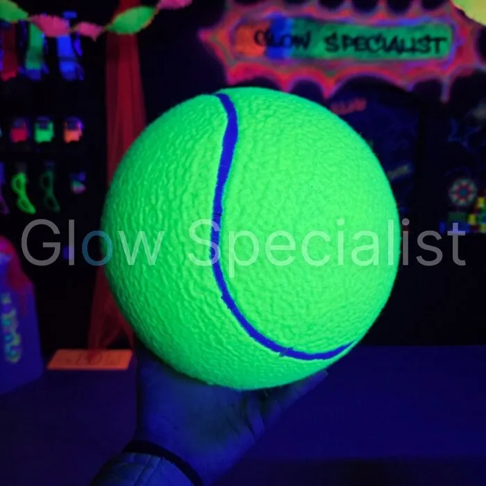 Glow Specialist NEON YELLOW  XL TENNIS BALL - INFLATABLE - Ø 24 CM