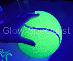 Glow Specialist NEON GELE  XL TENNISBAL - OPBLAASBAAR - Ø 24 CM