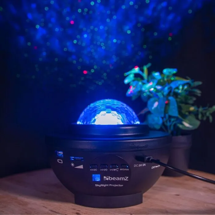 SKYNIGHT STERREN PROJECTOR MET BLUETOOTH SPEAKER