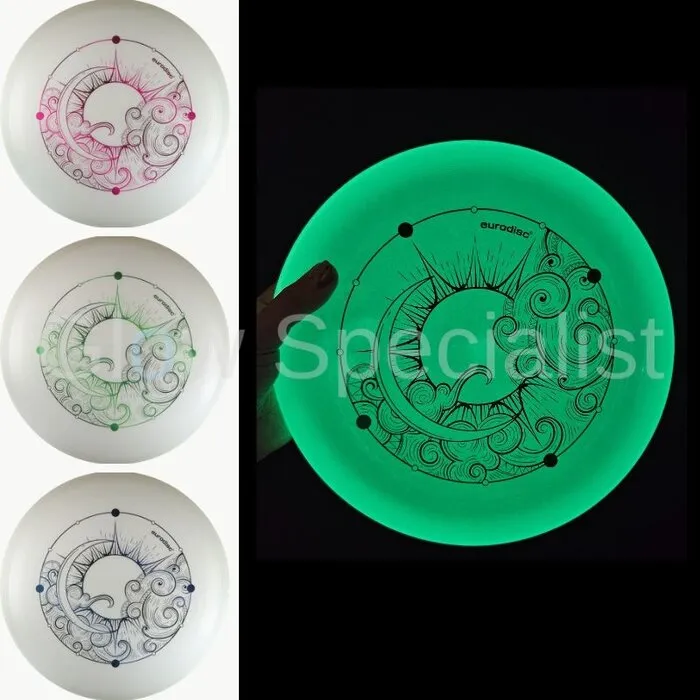 Eurodisc Eurodisc Superglow – Professional Glow in the Dark Ultimate Frisbee 175g – Super Bright Glow