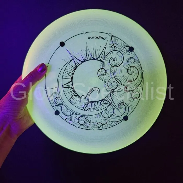 Eurodisc Eurodisc Superglow – Professional Glow in the Dark Ultimate Frisbee 175g – Super Bright Glow