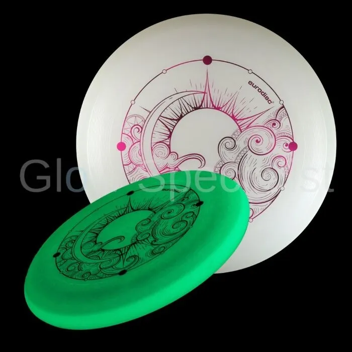 Eurodisc Eurodisc Superglow – Professional Glow in the Dark Ultimate Frisbee 175g – Super Bright Glow