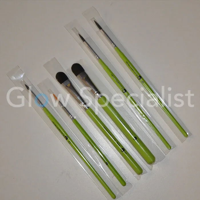 Cameleon CAMELEON BRUSH - ROUND POINT - NR 4 - LONG GREEN HANDLE