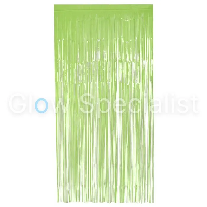 UV / BLACKLIGHT DEURGORDIJN - NEON GROEN
