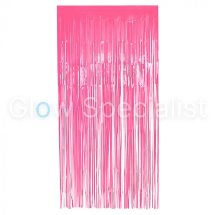 UV / BLACKLIGHT DOOR CURTAIN - NEON PINK