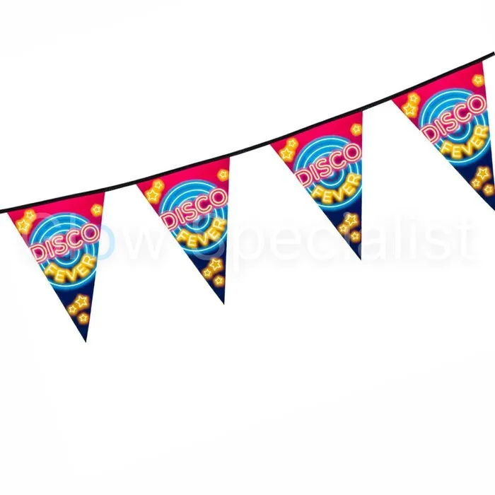 NEON FLAG LINE - DISCO FEVER - 6 M