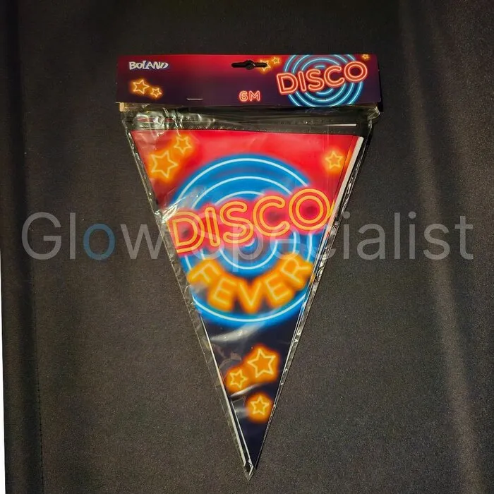 NEON FLAG LINE - DISCO FEVER - 6 M