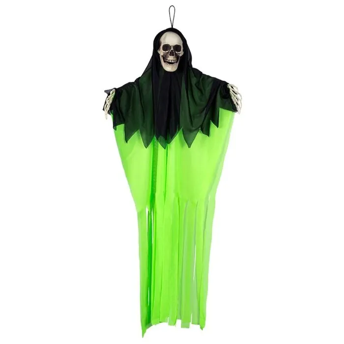 UV HALLOWEEN FIGURE - SKELETON - NEON COLOR - 90 CM