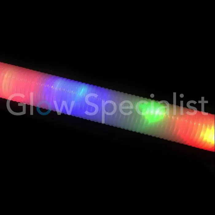 Cotton Candy LED Stick – Light‑up cotton candy – Multicolor rainbow effect