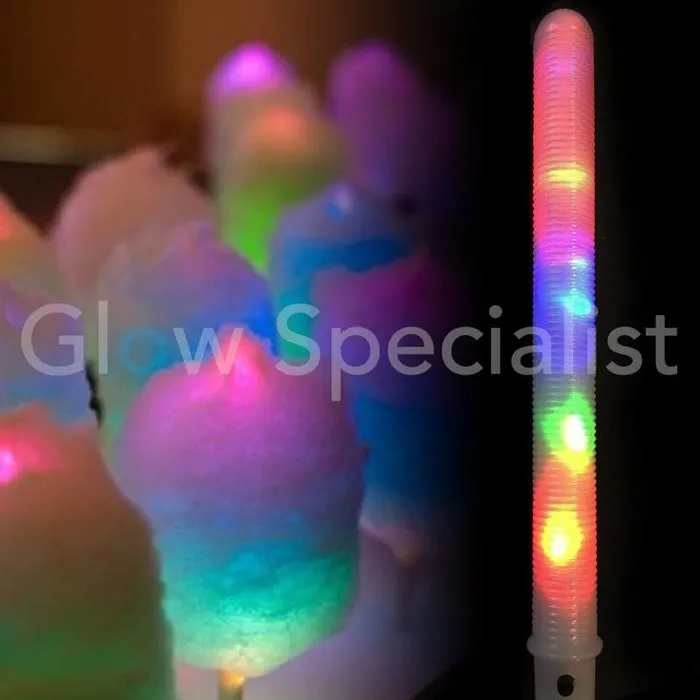 Suikerspin LED Stick – Lichtgevende suikerspin – Multicolor regenboog effect