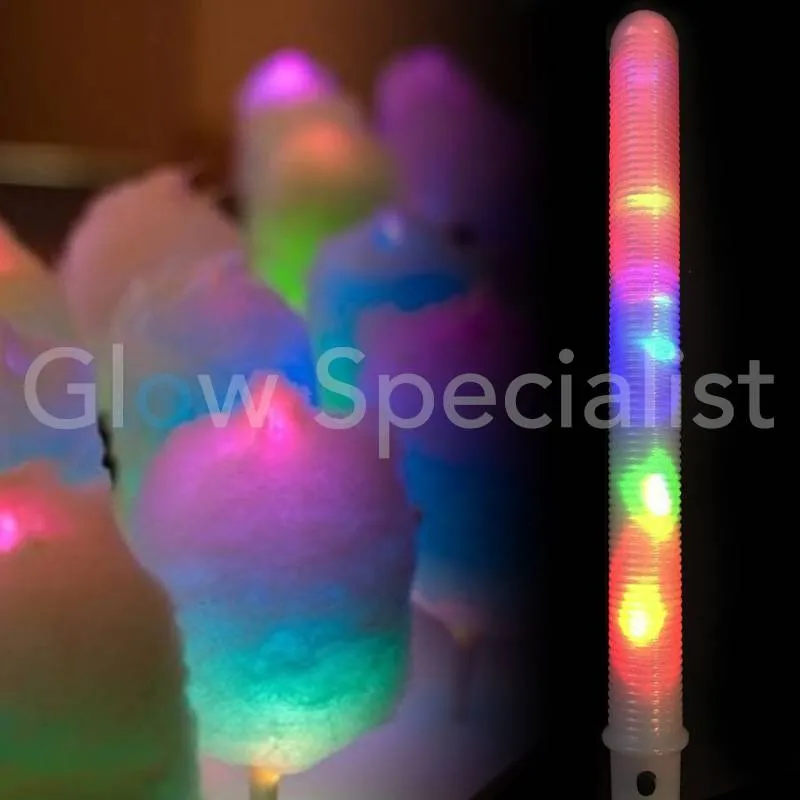 Suikerspin LED Stick – Lichtgevende suikerspin – Multicolor regenboog effect