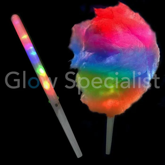 Suikerspin LED Stick – Lichtgevende suikerspin – Multicolor regenboog effect