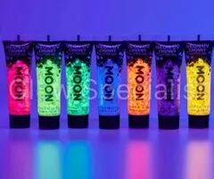 Moon CHUNKY GLITTER GEL - UV / BLACKLIGHT - NEON - 12 ML
